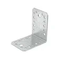 SMP-66951-1 Уголок крепежный 65х90x90 мм KU 2.5 мм белый цинк STARFIX