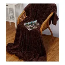 Плед AlViTek Soft Plush акриловая микрофибра 150x200 / 150-004-Carre-sp