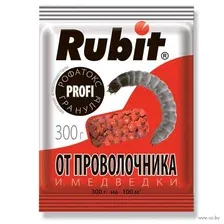 Гранулы от вредителей Rubit Рофатокс от проволочника и медведки 300 г