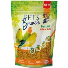Корм для птиц Pet's Brunch Функциональный десерт Biscotti Yelow Soft 230 г