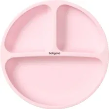 Тарелка детская Babyono 1482/02, розовый