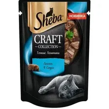 Корм Sheba Крафт ломтики соус Утка 75г