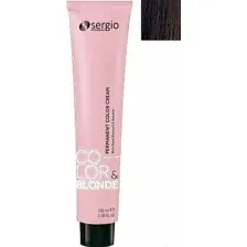Крем-краска для волос Sergio Professional Color&amp;Blonde 4 коричневый