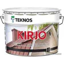 Краска Teknos Kirjo 9л (база 1)