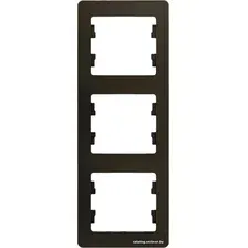 Рамка Schneider Electric Glossa GSL000807 (шоколад)