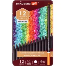 Набор цветных карандашей BRAUBERG Art Premiere 181540 (12 цв)