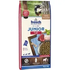 Сухой корм для собак Bosch Junior Lamb & Rice 15 кг (Юниор Ягненок с Рисом)