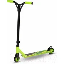 Самокат трюковый Indigo Sport Jump / IN256 (зеленый/черный)