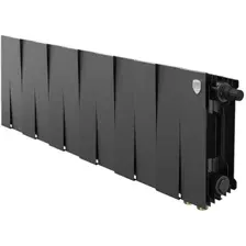 Биметаллический радиатор Royal Thermo PianoForte 200 Noir Sable VDR (12 секций)