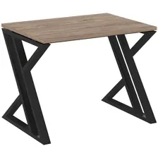 Стол письменный RIVA VR.L-SRZ-1.7 Black, тиквуд темный