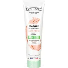 Маска для лица кремовая Evoluderm Revitalizing Mask Red Clay (150г)