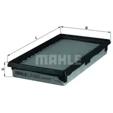 Воздушный фильтр Mahle Knecht LX1631