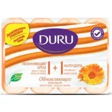 Duru Набор мыла 1+1 Увлажняющий крем и календула 4x80 г