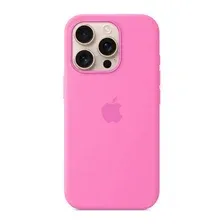 Накладка  Apple Silicone Case для Apple iPhone 16 Pro розовый