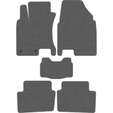 Комплект ковриков для авто Alicosta 0961_2-сер для Nissan Qashqai I SUV/J10 2006-2013 (EVA ромб, серый)