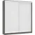 Шкаф-купе Кортекс-мебель Сенатор ШК12-45 классика (орех элия/белый)