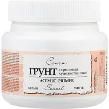 Грунт художественный Сонет 2124915 (белый, 500 мл)