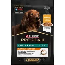 Влажный корм для собак Pro Plan Adult с курицей (85г)
