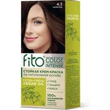 Крем-краска для волос Fito Косметик Fito Color Intense Стойкая 4.3 (115мл, шоколад)