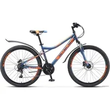 Велосипед Stels Navigator 510 D 26 V010 р.14 2023 (разобранный, темно-синий)