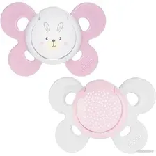 Набор пустышек Chicco PhysioForma Comfort Зайчик Снежок 00074931110000.2 (2 шт)