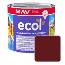 Эмаль ECOL по металлу и древесине (ПФ-115) бежевая глянцевая 2,4л (2 кг)
