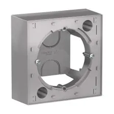 ATLASDESIGN КОРОБКА для наружного монтажа, АЛЮМИНИЙ
