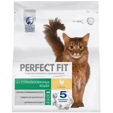 Сухой корм для кошек Perfect Fit Для стерилизованных кошек. Курица (1.2кг)
