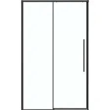 Душевая дверь Grossman Galaxy 110x195 100.K33.01.110.21.00 (черный матовый/стекло прозрачное)