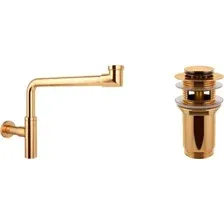 Сифон Wellsee Drainage System 182126001 (сифон, донный клапан, золото)