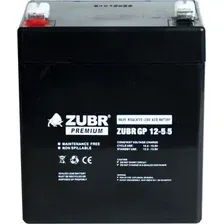 Аккумулятор для ИБП Zubr GP 12-5.5 (12В/5.5 А·ч)