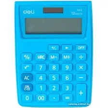 Бухгалтерский калькулятор Deli E1122/BLUE
