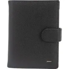 Портмоне с автодокументами Poshete 827-302B-24-BLK (черный)