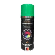 Автомобильная краска Senfineco акриловая зеленая Fresh Green 0.4 л
