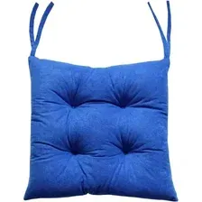 Подушка на стул MATEX Velours / 30-553 (синий)