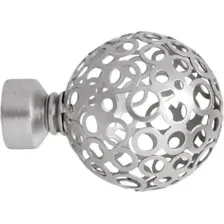 Наконечник для карниза Lm Decor YF095 Ажур 16мм (сатин)