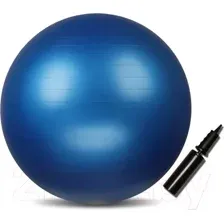 Гимнастический мяч Indigo Anti-Burst IN002 65 см (синий)