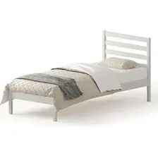 Кровать Домаклево Лето 90x200+В2 (белый)
