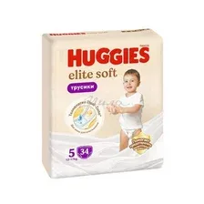 Трусики-подгузники Huggies Elite Soft 5 (34 шт)