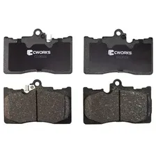 Колодки тормозные передние, low metallic, toyota CWORKS C11CR0216