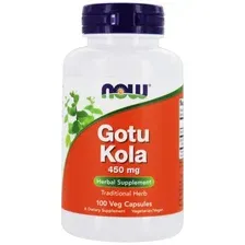 Комплекс Now Foods Готу Кола/Gotu Kola Центелла азиатская 450 мг (100 капсул)