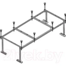 Каркас Santek Санторини 170x70 (1WH302488)