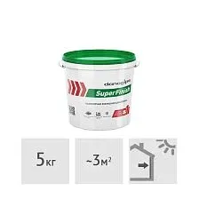 Шпатлевка готовая финишная DANOGIPS SuperFinish, 5 кг