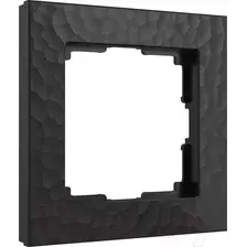 Рамка для выключателей и розеток Werkel W0012408 / a052513 (черный)