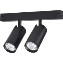Трековый светильник AM Group Plain Cylinder AM590 2X10W 3000K BK