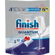 FINISH 5714970002890 Таблетки для посудомоечных машин Powerball Quantum All in 1 60шт