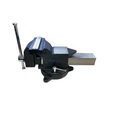 Тиски стальные поворотные с наковальней 6-150мм F6540206A FORSAGE