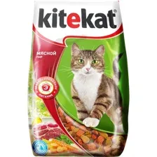Сухой корм для кошек Kitekat Мясной пир 15 кг