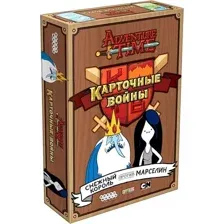 Карточная игра Мир Хобби Время приключений.Карточные войны:Снежный король против Марселин