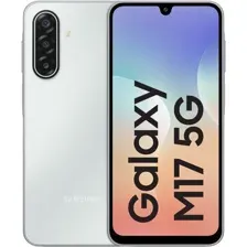 Телефон Samsung Galaxy M17 5G SM-M176B 4GB/128GB (лунный серебристый)